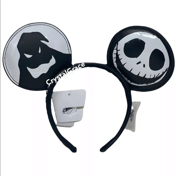 Disney Accessories - Disney Parks Nightmare Before Christmas Ears Oogie Jack Vinyl Halloween Hat